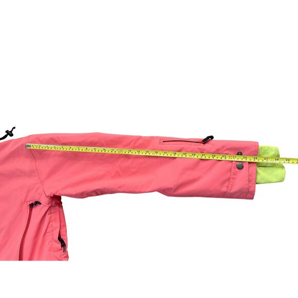 AirBlaster Glacier Collection Womens XL Pink Green Insulated Full Zip Jacket - Picture 8 of 10
